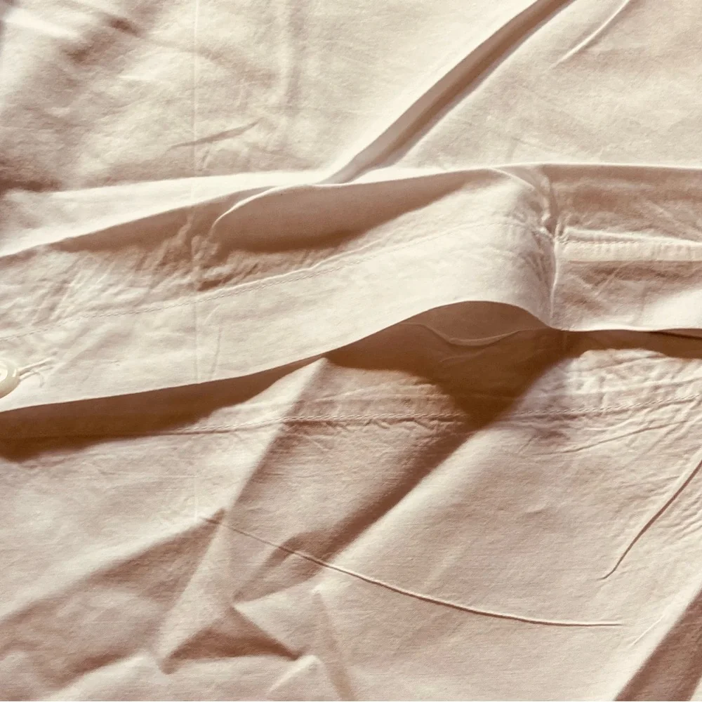 Sferra Bros Italian Egyptian cotton duvet cover hand embroidered floral lace.